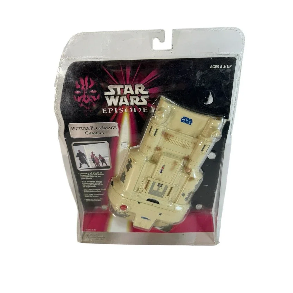 Star Wars Episode 1 PICTURE PLUS IMAGE CAMERA 35mm Film Tiger 1999 UNTESTED